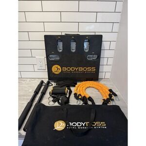 BodyBoss 2.0 Portable Home Gym –Full Resistance Workout System with Accessories